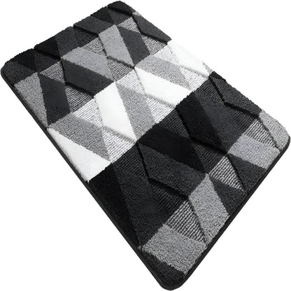 Weicher Mikrofaser Rutschfester Geometrischer Teppich