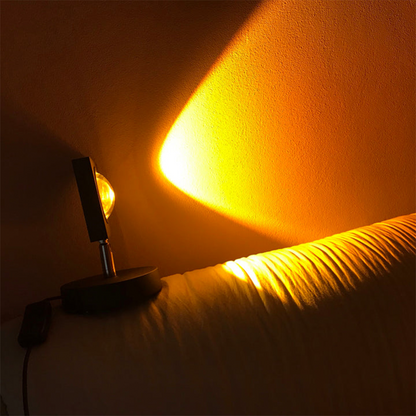 SunsetLuxe - Retro Sunset Tischlampe