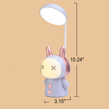 Garduru Cartoon LED Schreibtischlampe | Buntes Augenschonendes Licht | Kinderfreundliches Design