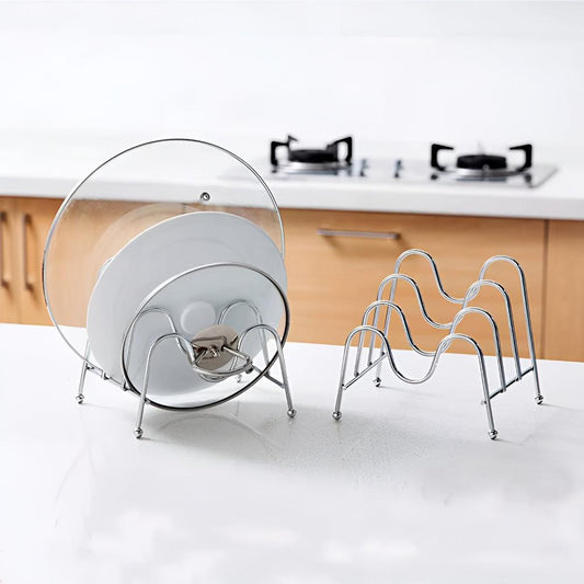 Mehrschichtiger Topfdeckelhalter-Rack