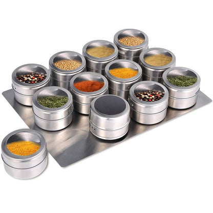 Set von Edelstahl Vorratsbehältern - HomyClass