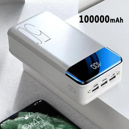 Leistungsstarke 100.000 mAh Powerbank | PowerMaxPro