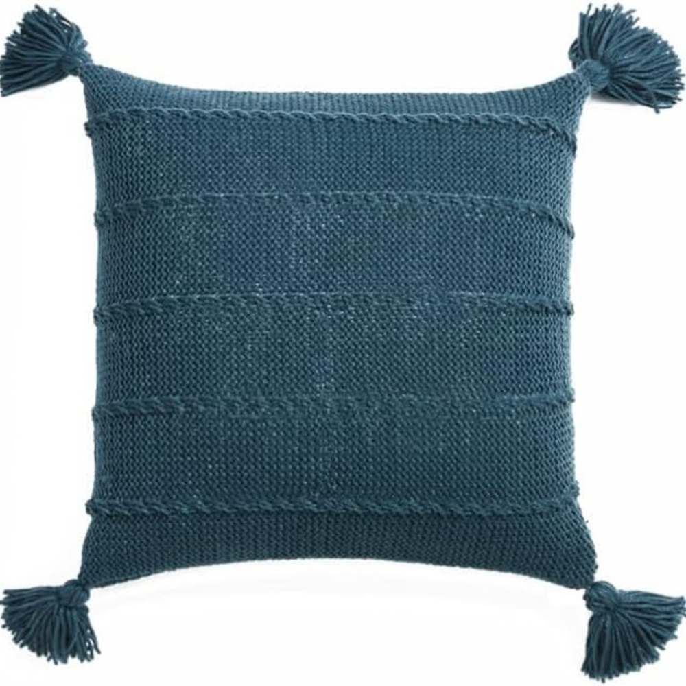 Nordic Strickfransen Kissen