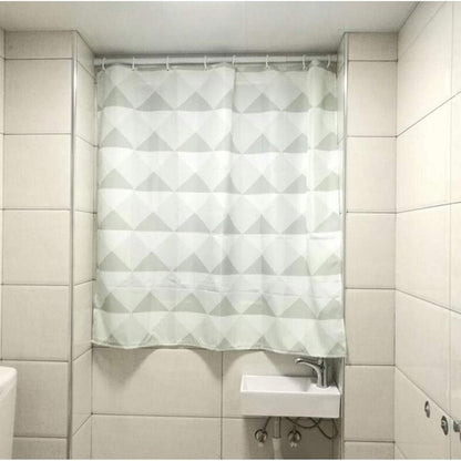 Verstellbare teleskopische Gardinenstange ohne Bohren – Leichtes Aluminium, werkzeugfreie Montage, rutschfeste Endkappen