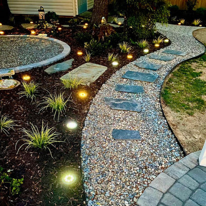 Wasserdicht Solar LED Rasen Licht