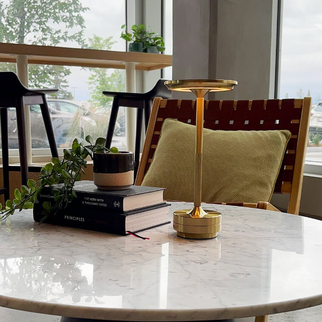 Drahtlose Tischlampe mit Touch-Sensor | LuxeLight
