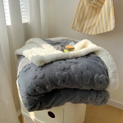 Cloud Flower Kuscheldecke