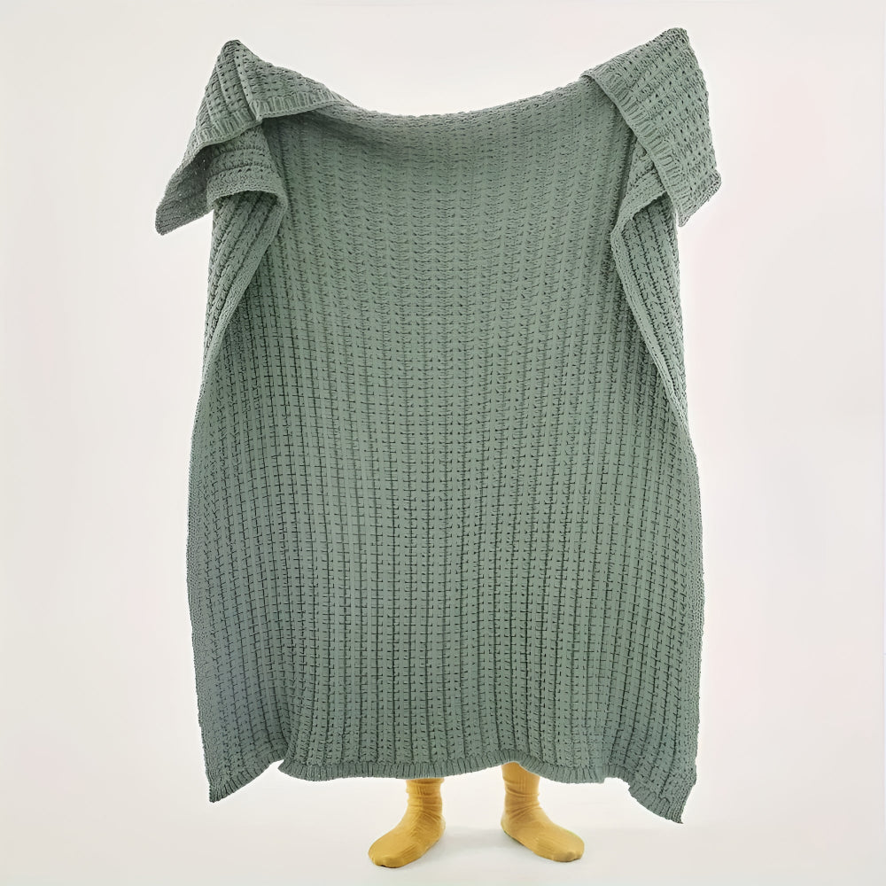 Vintage Chunky Strickdecke