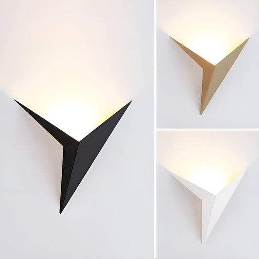 Garduru Light - Minimalistische Origami-Dreiecksform LED-Wandlampen