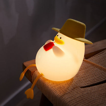 Silikonente Duck LED Nachtlicht