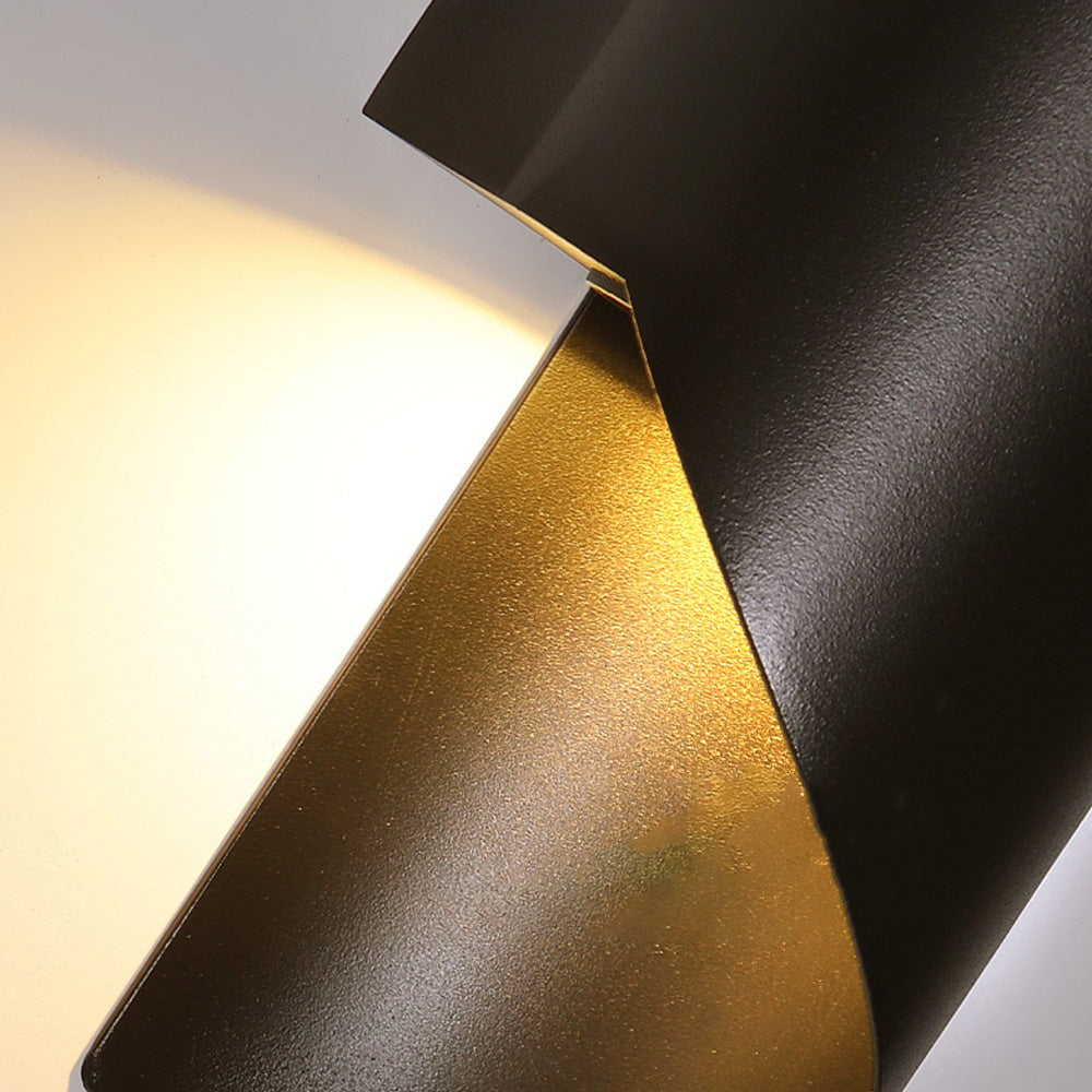 LED-Wandlampe mit minimalistischem Aluminiumdesign
