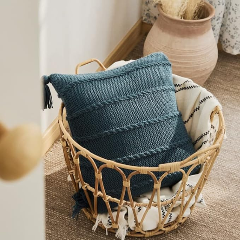 Nordic Strickfransen Kissen