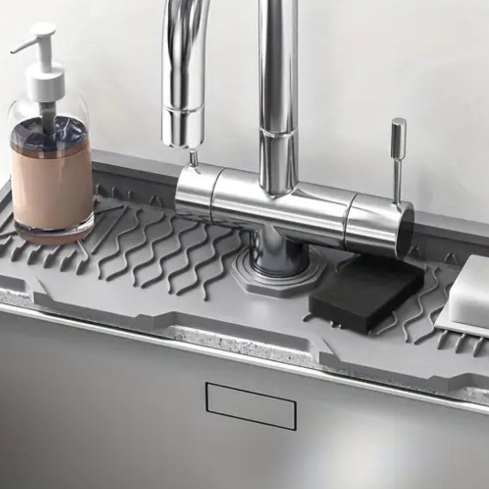 Aqua Slope Gummi Wasserhahn Spüle Matte