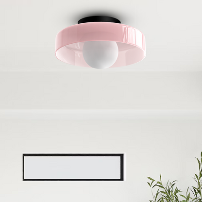 Garduru Runde Glas-Deckenleuchte – Elegantes & Minimalistisches Design