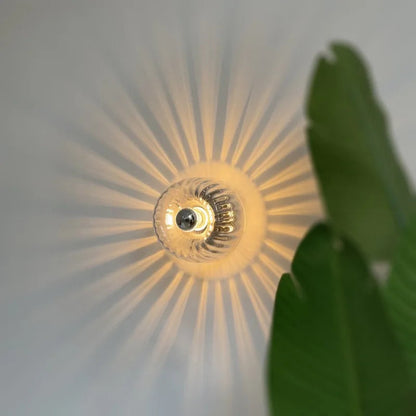 Garduru - LED-Wandleuchte im Skandinavischen Bauhaus Stil aus Glas, Ideal für Flur & Wohnzimmer