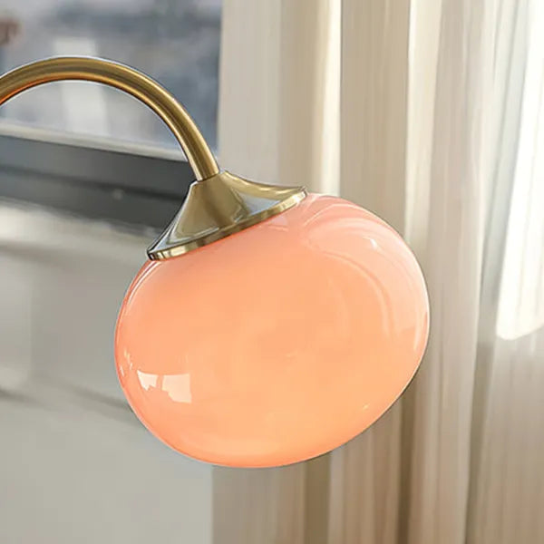 Tischlampe Marshmallow - Modernes Design aus Metall und Glas mit sanfter Beleuchtung