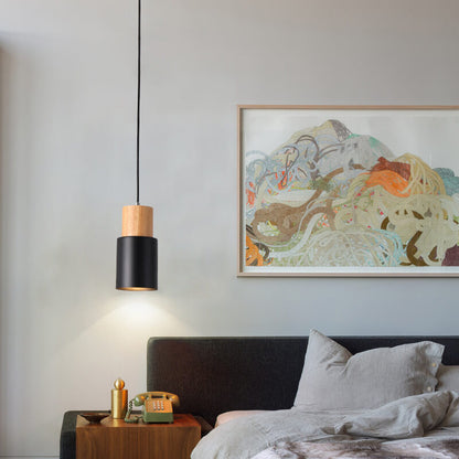 Garduru - Nordischer Macaron Zylinder-Aluminium 1-lichts LED Hängeleuchte