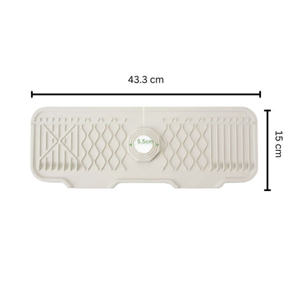 Aqua Slope Gummi Wasserhahn Spüle Matte