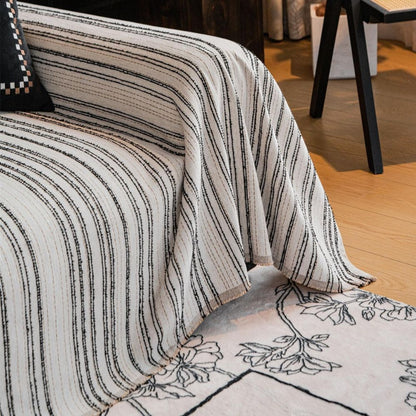 Regal Stripes Chenille Sofabezug