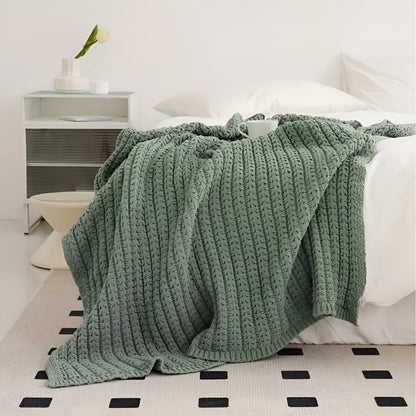 Vintage Chunky Strickdecke