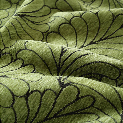 Lush Leaves Chenille Sofa/Couch Bezug