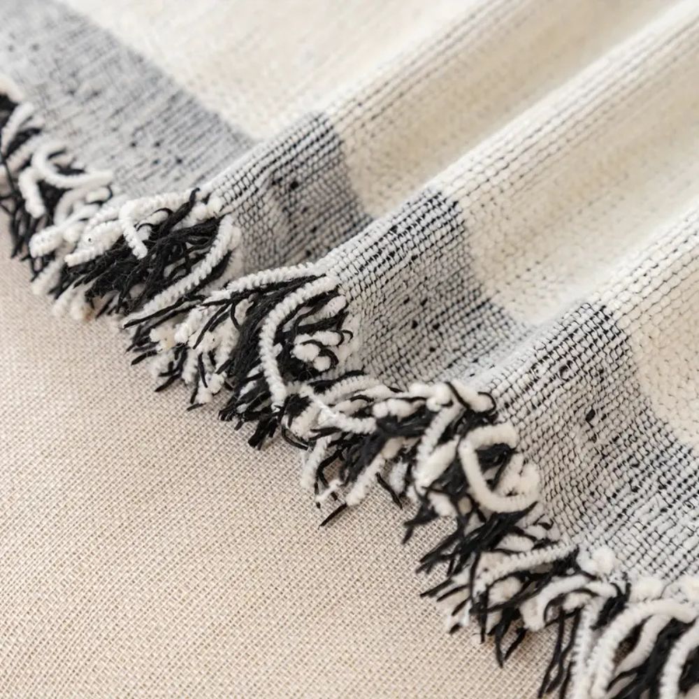 Wellen Linien Chenille Sofabezüge