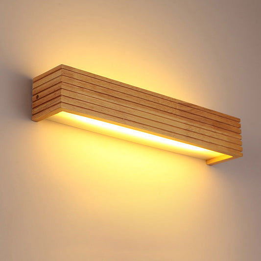 Wandleuchte Modern Holz LED Leuchte