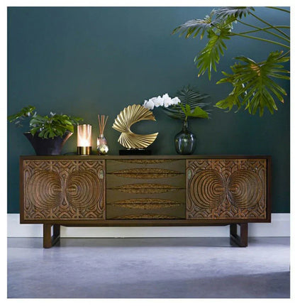 Elegante Spiral Skulptur - Modernes Wohnkultur Kunstwerk für Wohnzimmer & Büro