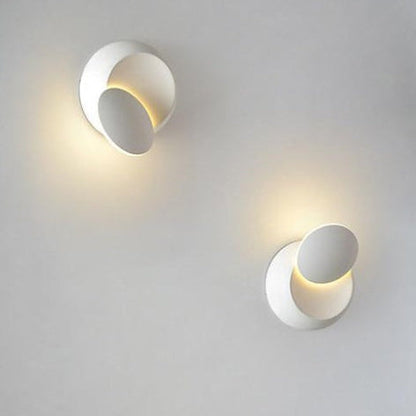 Rotierende Mondfinsternis Wandlampe Modern Minimalistisch