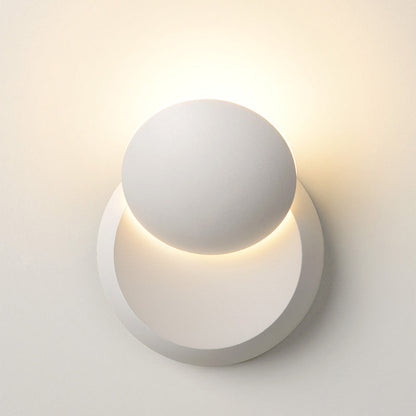 Rotierende Mondfinsternis Wandlampe Modern Minimalistisch