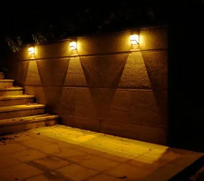 Solar Wandleuchte mit LED – Moderne Außenbeleuchtung für Garten & Terrasse, Wandlampen
