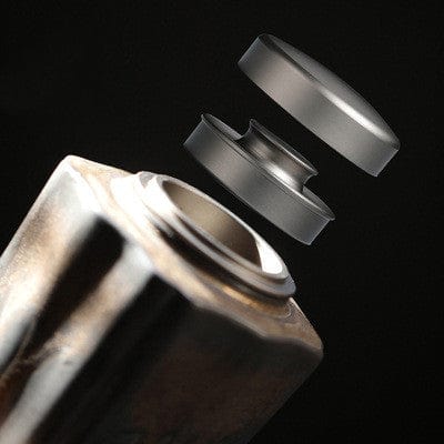 Antike vergoldete handverpackte Teedose Keramik Steinzeug luftdichter Behälter groß