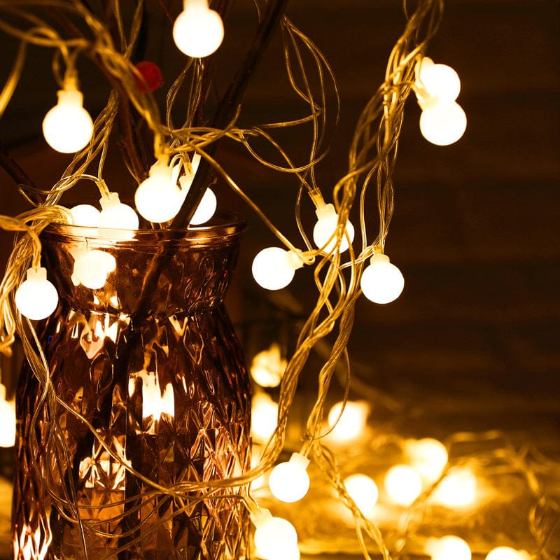 LED Ball Lichterkette
