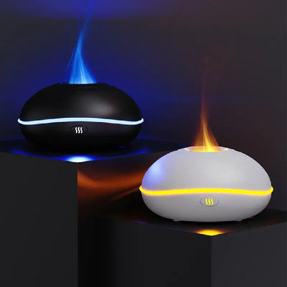 AuraFlame – Moderner Aroma-Diffusor mit atmosphärischem Flammenlicht