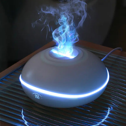 AuraFlame – Moderner Aroma-Diffusor mit atmosphärischem Flammenlicht