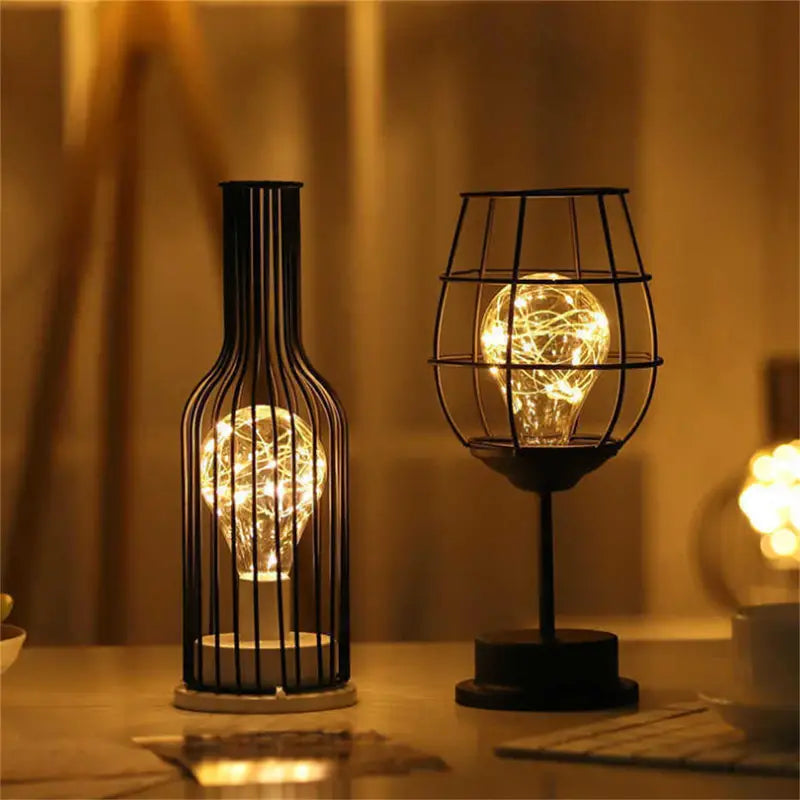 Odelia | Vintage LED Tischlampe