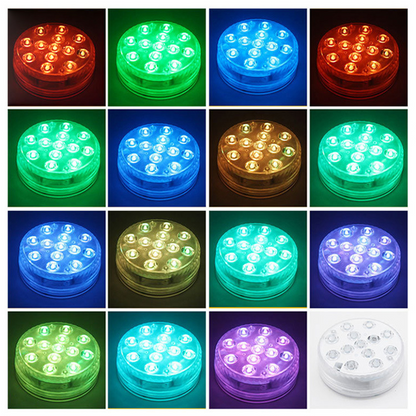 Unterwasser LED Licht mit Fernbedienung – RGB Multicolor Poolbeleuchtung für Badezimmer und Teiche