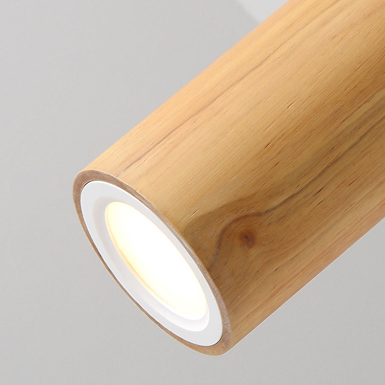 Garduru Nordic Design LED Deckenleuchte | Holzoptik | Flush Mount | Warmweiß oder Kaltweiß | Stilvolle Beleuchtung für Zuhause