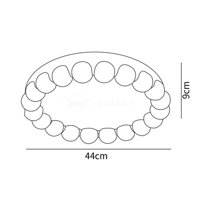 Garduru Designer Deckenleuchte | LED Beleuchtung | Moderne & Stilvolle Deckenlampe