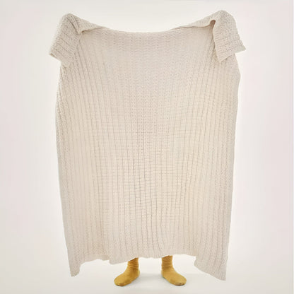 Vintage Chunky Strickdecke