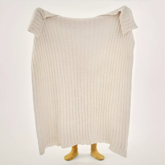 Vintage Chunky Strickdecke
