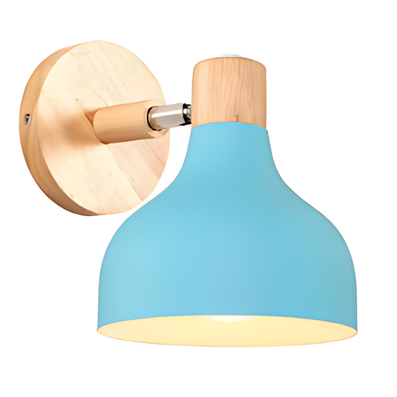 Garduru - Rustikale Holz-Wandlampe für eine gemütliche Atmosphäre