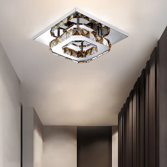 Deckenleuchte Kristall LED Modern Flush Fixture
