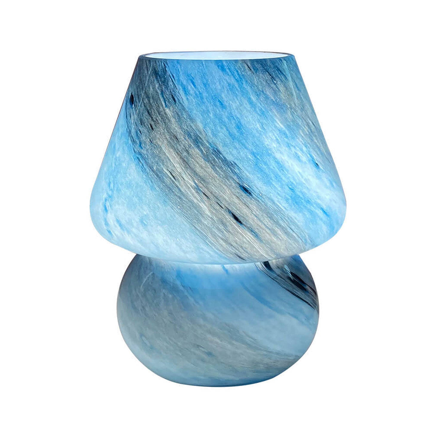 Handgefertigte Glas-Planet-Design 1-Licht-Pilzlampe