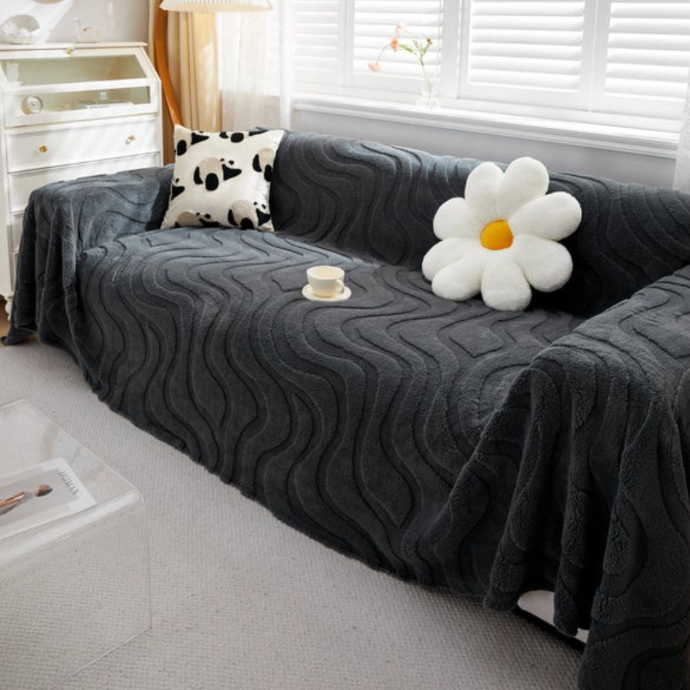 Tranquil Loom Plüsch Sofabezug