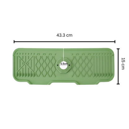 Aqua Slope Gummi Wasserhahn Spüle Matte