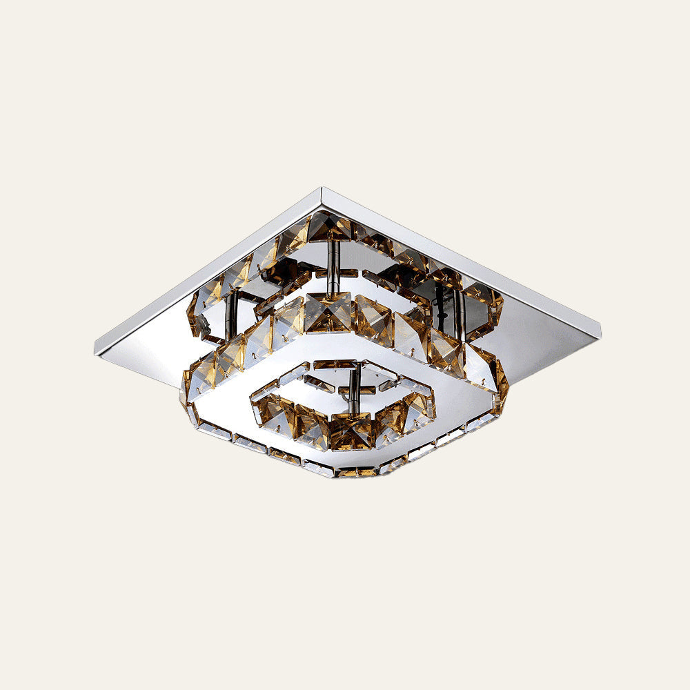 Deckenleuchte Kristall LED Modern Flush Fixture