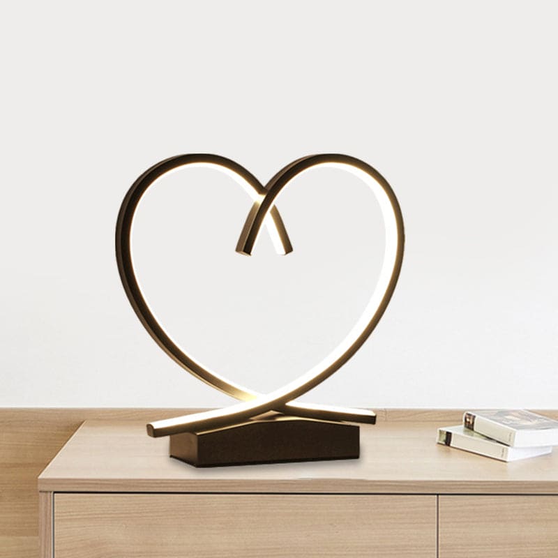 Herzförmige Tischlampe | HeartGlow