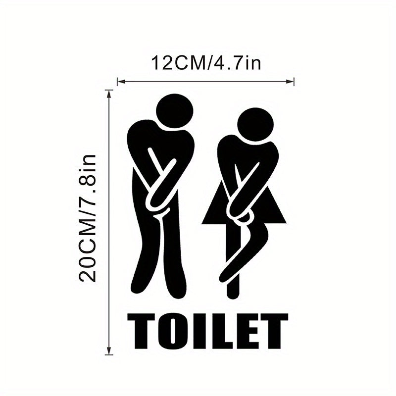 Fröhliche Toilettensticker – Für ein kreatives Badezimmer
