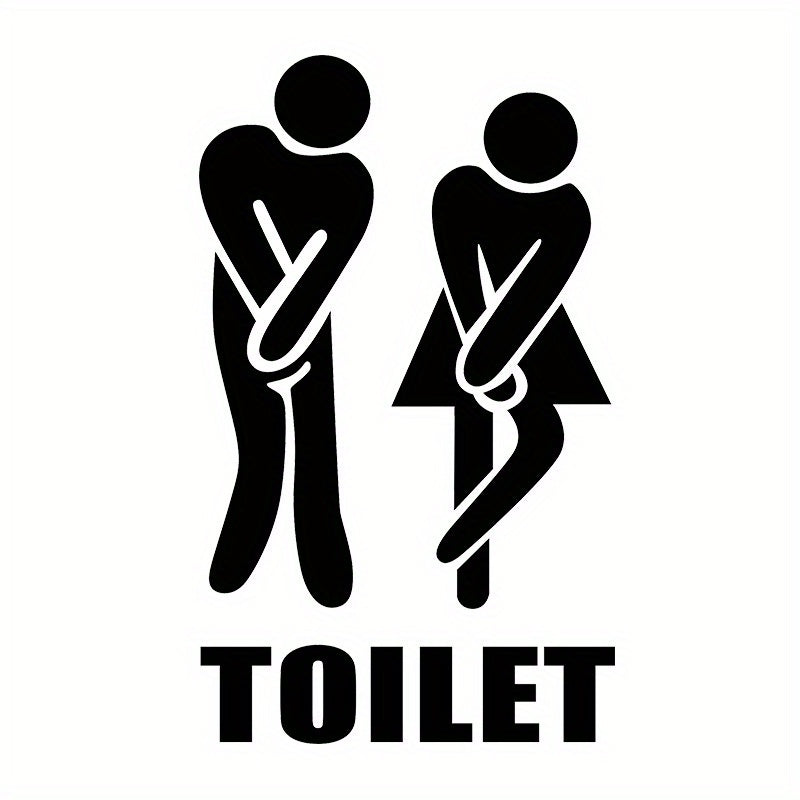 Fröhliche Toilettensticker – Für ein kreatives Badezimmer